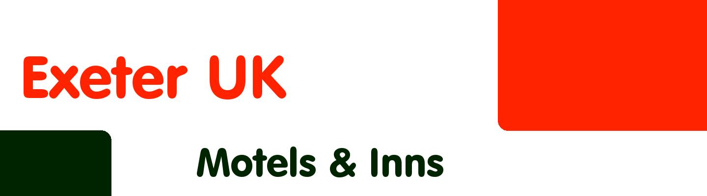 Best motels & inns in Exeter UK - Rating & Reviews